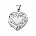 Sterling Silver Heart Locket